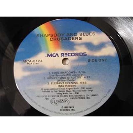 The Crusaders - Rhapsody And Blues LP Vinyl Record For Sale