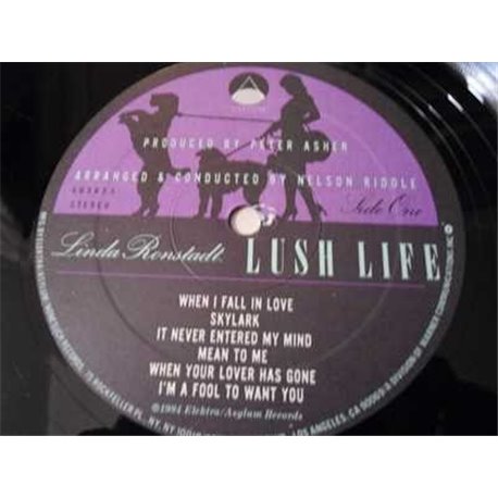 Linda Ronstadt - Lush Life LP Vinyl Record For Sale