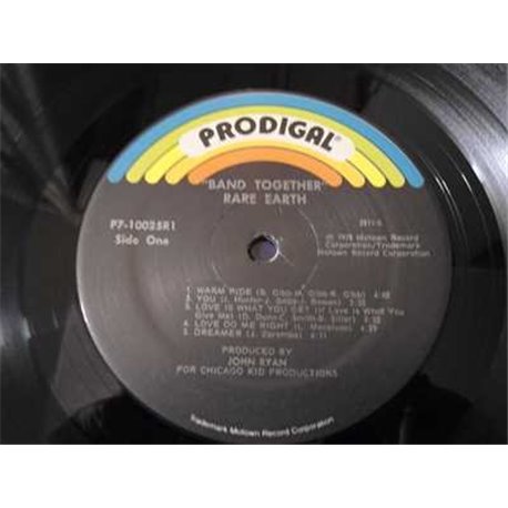 Rare Earth - Band Together LP Vinyl Record For Sale