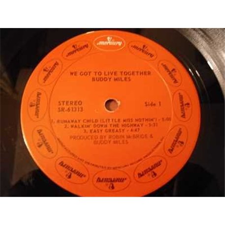 Buddy Miles - We Got To Live Together LP Vinyl Record For Sale