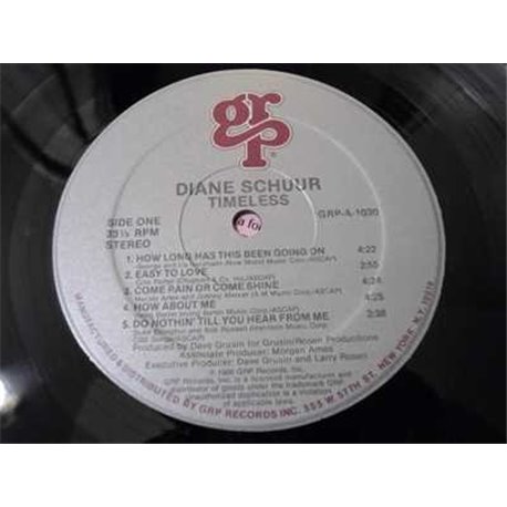 Diane Schuur - Timeless LP Vinyl Record For Sale