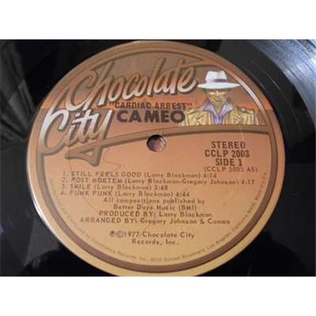 Cameo - Cardiac Arrest LP Vinyl Record For Sale