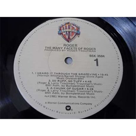 Roger Troutman - The Many Facets Of Roger LP Vinyl Record For Sale