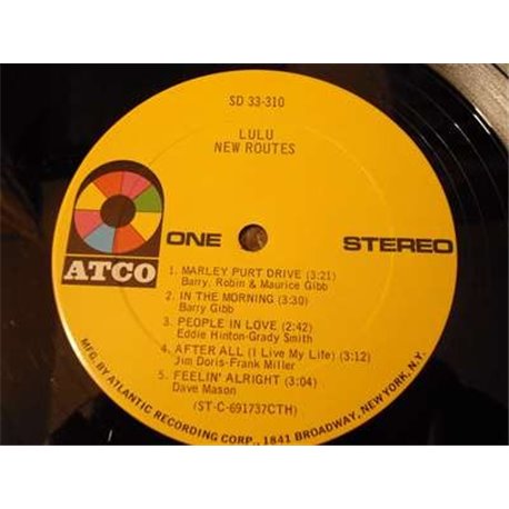 LuLu - New Routes LP Vinyl Record For Sale
