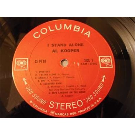 Al Kooper - I Stand Alone LP Vinyl Record For Sale