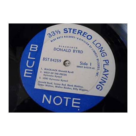 Donald Byrd - Blackjack LP Vinyl Record For Sale
