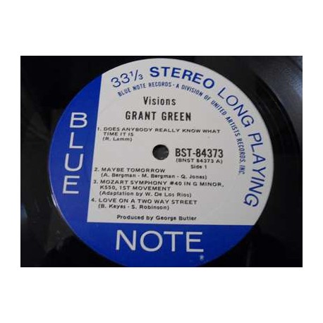 Grant Green - Visions LP Vinyl Record For Sale