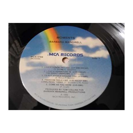 Barbara Mandrell - Moments LP Vinyl Record For Sale