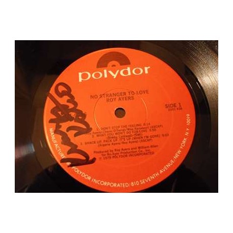 Roy Ayers - No Stranger To Love LP Vinyl Record For Sale