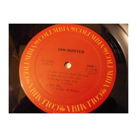 Ian Hunter - Self Titled LP Vinyl Record For Sale
