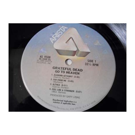 Grateful Dead - Go To Heaven LP Vinyl Record For Sale