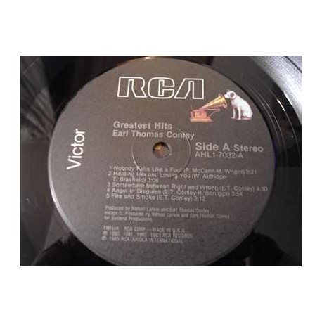 Earl Thomas Conley - Greatest Hits LP Vinyl Record For Sale