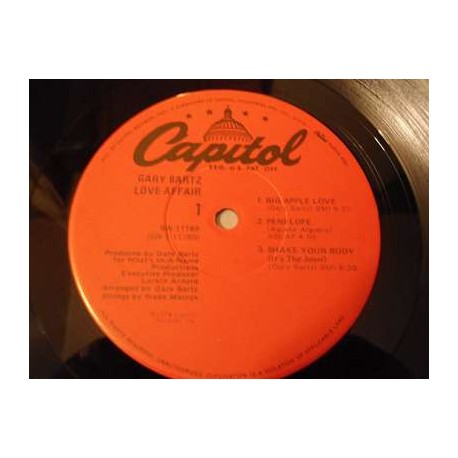 Gary Bartz - Love Affair LP Vinyl Record For Sale