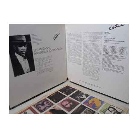 Les McCann - Invitation To Openness LP Vinyl Record For Sale