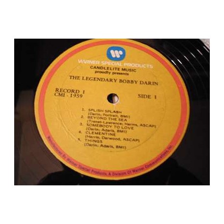 Bobby Darin - The Legendary Bobby Darin 2 LP Record Set For Sale