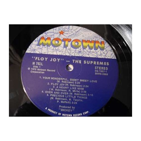 The Supremes - Floy Joy LP Vinyl Record For Sale