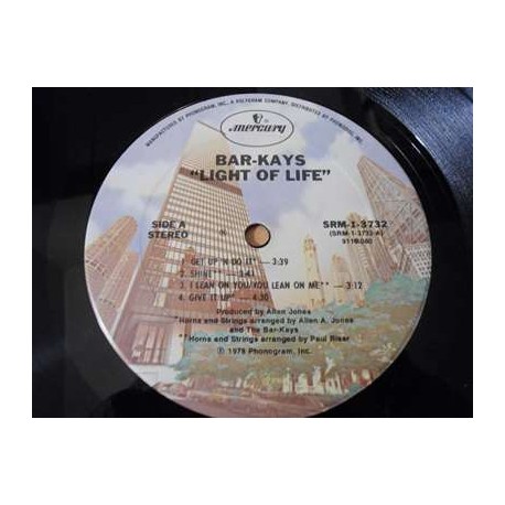 Bar-Kays - Light Of Life LP Vinyl Record For Sale