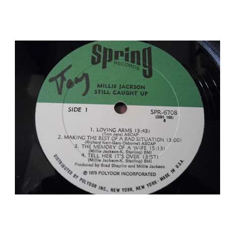 Millie Jackson - Still Caught Up LP Vinyl Record For Sale