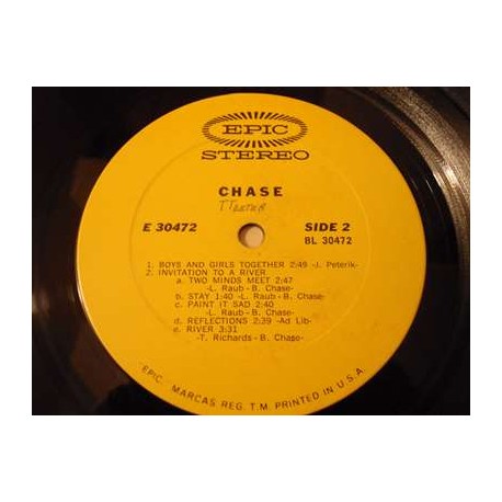 Chase - Self Titled LP Vinyl Record For Sale