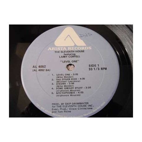 The Eleventh House - Level One LP Vinyl Record For Sale