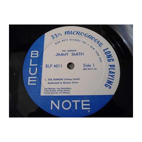 Jimmy Smith - The Sermon! LP Vinyl Record For Sale