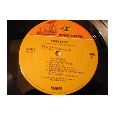Sweetwater - Self Titled LP Vinyl Record For Sale