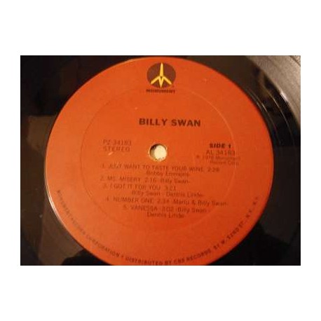 Billy Swan - Self Titled LP Vinyl Record For Sale