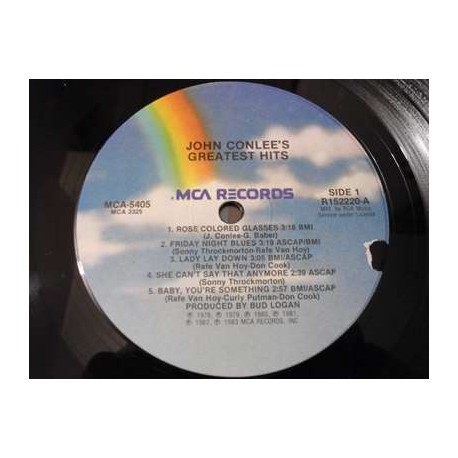 John Conlee - Greatest Hits LP Vinyl Record For Sale
