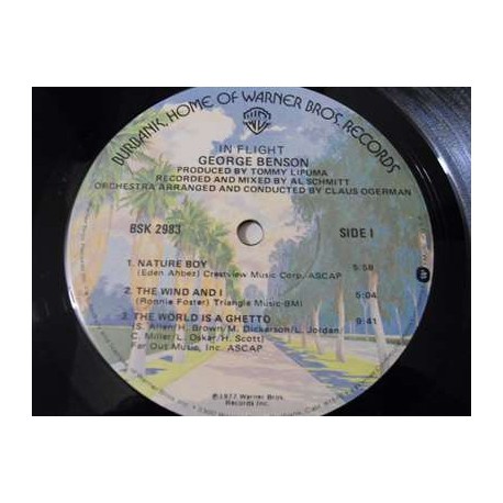 George Benson - In Flight LP Vinyl Record For Sale