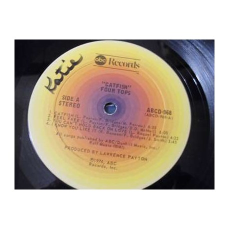 The Four Tops - Catfish LP Vinyl Record For Sale