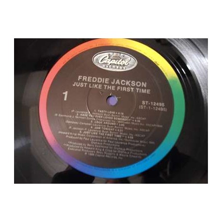 Freddie Jackson - Just Like The First Time LP Vinyl Record For Sale