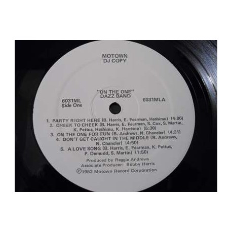 Dazz Band - On The One PROMO LP Vinyl Record For Sale