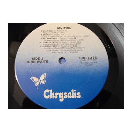 John Waite - Ignition LP Vinyl Record For Sale