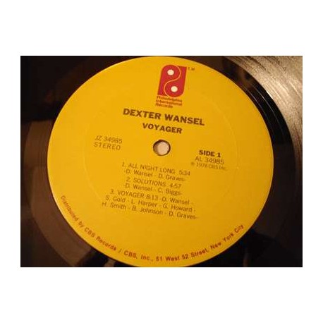 Dexter Wansel - Voyager LP Vinyl Record For Sale