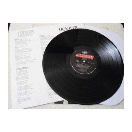 Kiss - Lick It Up LP Vinyl Record For Sale