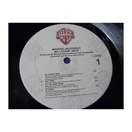 Michael McDonald - No Lookin' Back LP Vinyl Record For Sale