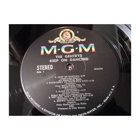 The Gentrys - Keep On Dancing LP Vinyl Record For Sale
