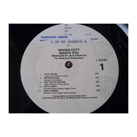 Rough Cutt - Wants You! LP Vinyl Record For Sale