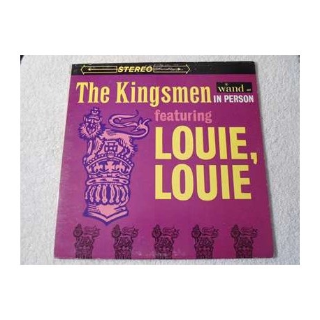 The Kingsmen - In Person Featuring Louie Louie LP Vinyl Record For Sale
