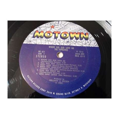 The Supremes - Where Did Our Love Go LP Vinyl Record For Sale