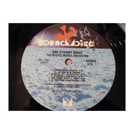 The Mystic Moods Orchestra - One Stormy Night LP Vinyl Record For Sale