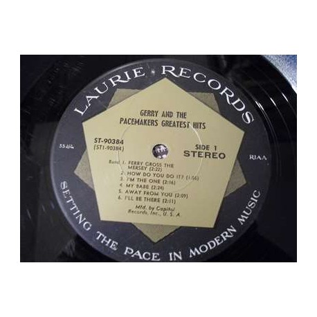 Gerry And The Pacemakers - Greatest Hits LP Vinyl Record For Sale