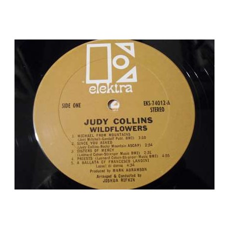 Judy Collins - Wildflowers LP Vinyl Record For Sale