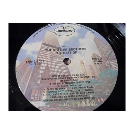 The Statler Brothers - The Best Of The Statler Brothers LP Vinyl Record For Sale