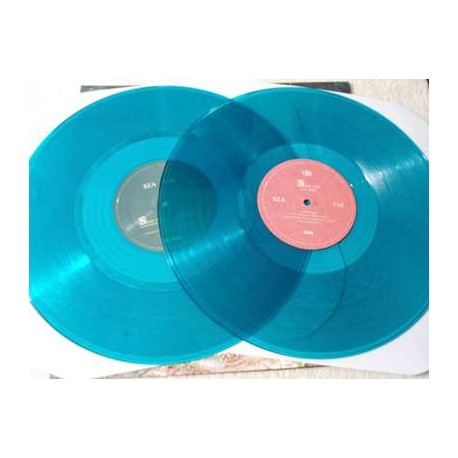 SZA - Ctrl 2x LP Green Translucent Colored Vinyl Record For Sale