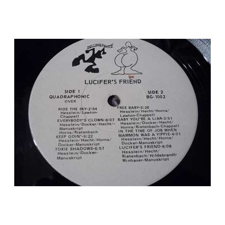 Lucifer's Friend - Self Titled LP Vinyl Record For Sale