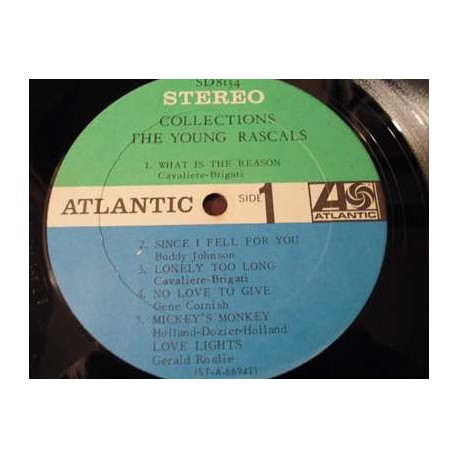 The Young Rascals - Collections LP Vinyl Record For Sale