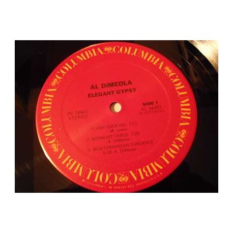Al Di Meola - Elegant Gypsy LP Vinyl Record For Sale
