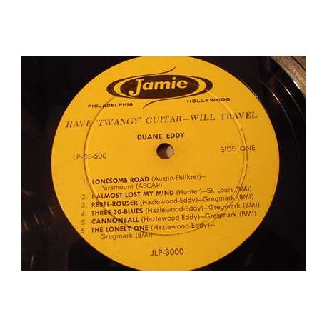 Duane Eddy - Have Twangy Guitar Will Travel LP Vinyl Record For Sale