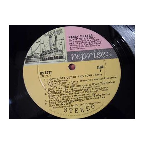 Nancy Sinatra - Movin' With Nancy LP Vinyl Record For Sale